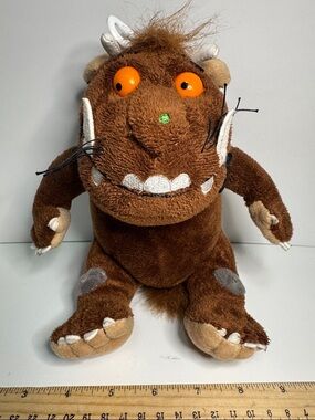 This is an Aurora World brand plush toy of the character "The Gruffalo"